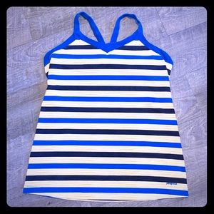 🏃🏼‍♀️EUC Patagonia Striped Strap Tank XL🏃🏼‍♀️